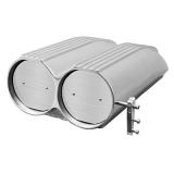 Scoop Hilborn Style  Alu Poliert Gerippt  Hammeroptik